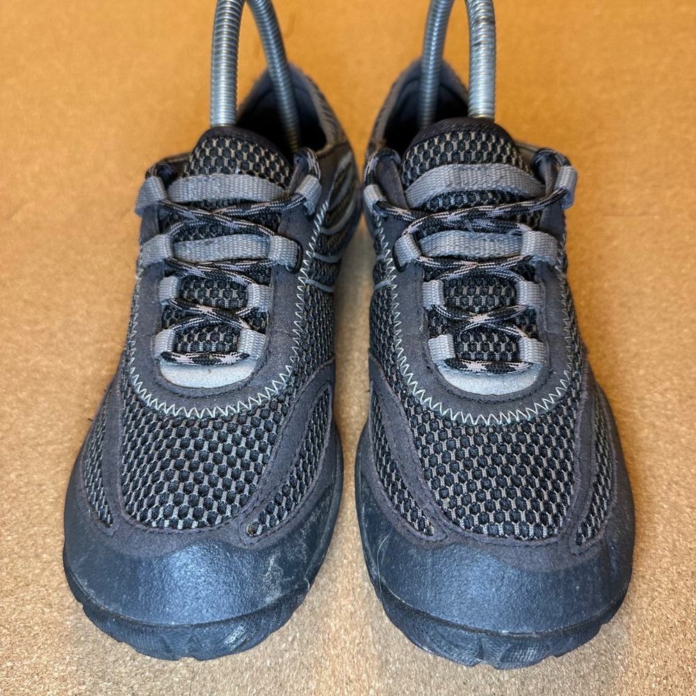 Merrell Pace Glove Black Barefoot Running Shoes Womens 6 Vibram Minimalist - Picture 3 of 11